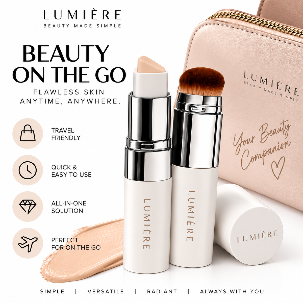 Lumière Adaptive Foundation Stick