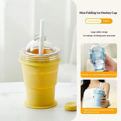 Folding Ice Ball Cup