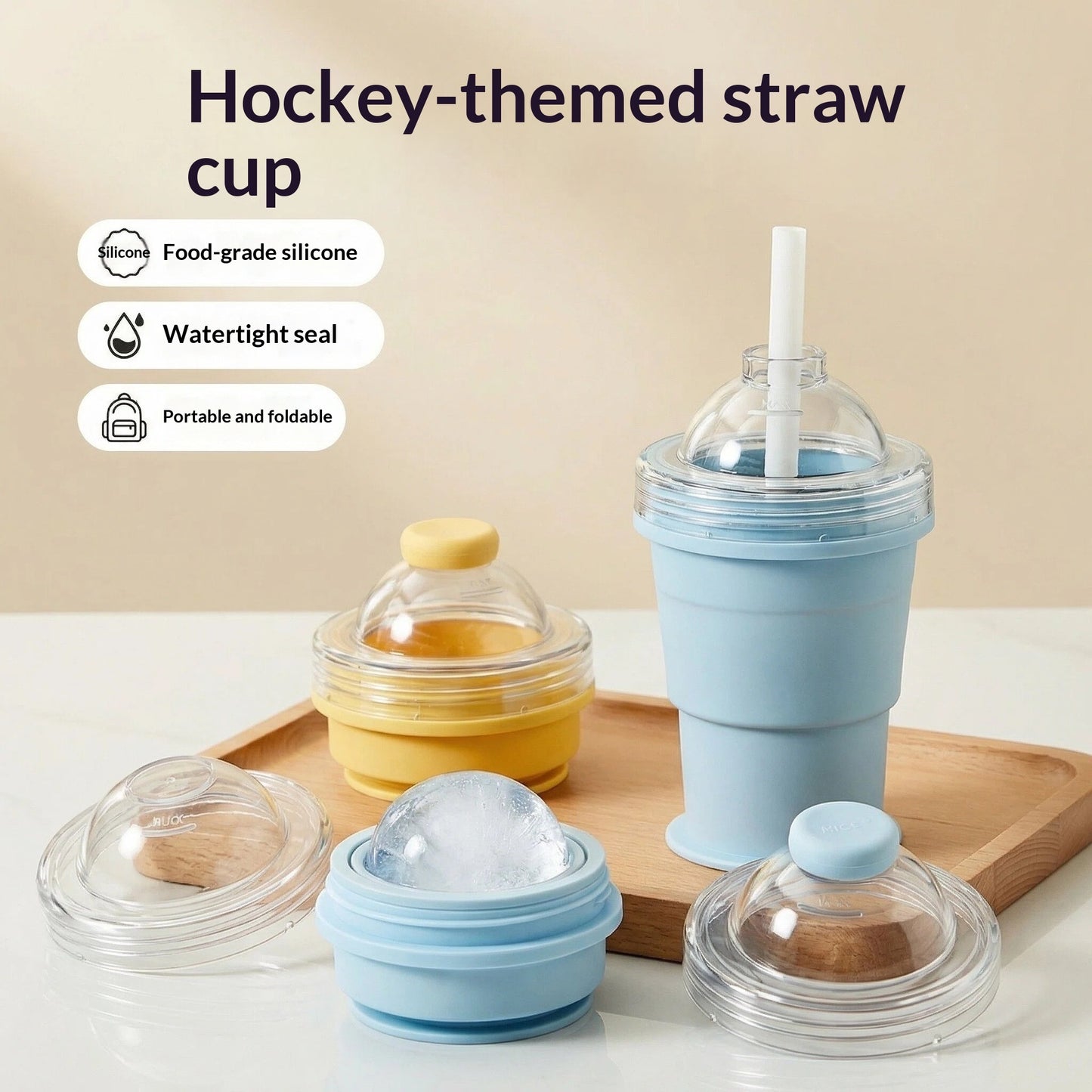 Folding Ice Ball Cup