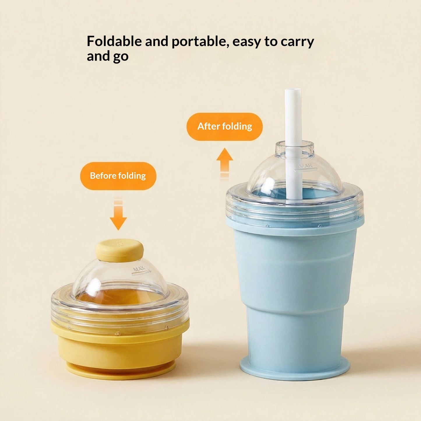 Folding Ice Ball Cup