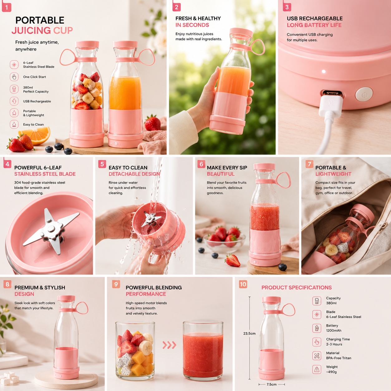 BlendGo Portable Blender